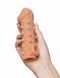 Насадка на член з отвором для мошонки Kokos Cock Sleeve CS 010, розмір M картинка 3