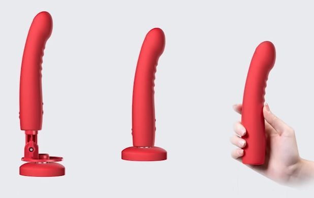 Смарт вибратор фалообразный на присоске Lovense Mission 2 Vibrating suction cup dildo (диаметр 3,7 см) картинка