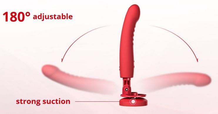 Смарт вибратор фалообразный на присоске Lovense Mission 2 Vibrating suction cup dildo (диаметр 3,7 см) картинка