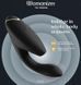 Двойной вакуумный клиторальный стимулятор с вибрацией Womanizer Duo 2 Black (диаметр 3,8 см) картинка 14