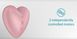 Вакуумный стимулятор - сердце с вибрацией Satisfyer Cutie Heart Light Red картинка 13