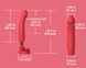 Смарт вибратор фалообразный на присоске Lovense Mission 2 Vibrating suction cup dildo (диаметр 3,7 см) картинка 19