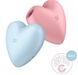 Вакуумний стимулятор - серце з вібрацією Satisfyer Cutie Heart Light Red картинка 24