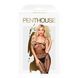 Бодістокінг з панчохами та геометричним малюнком Penthouse Firecracker Black, розмір S/L картинка 3
