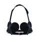 Лиф &ndash; сердце из натуральной кожи Feral Feelings Hearts Bra Black картинка 1