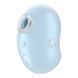 Вакуумний кліторальний стимулятор з вібрацією Satisfyer Cutie Ghost Blue картинка 5