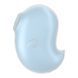Вакуумний кліторальний стимулятор з вібрацією Satisfyer Cutie Ghost Blue картинка 4