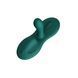 Смарт вибратор с подогревом и пульсацией Zalo Flora Turquoise Green (диаметр 3,6 см) картинка 3