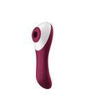 Фото Вакуумний стимулятор &ndash; вібратор Satisfyer Dual Crush Wine Red (діаметр 3,8 см)