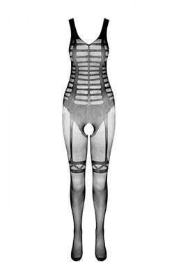 Сетчастый бодистокинг с симметричным рисунком Casmir CA005, телесный картинка