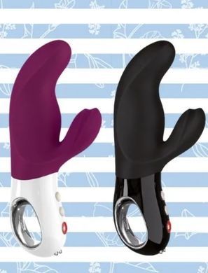 Вібратор-кролик Fun Factory MISS BI black (діаметр 4,2 см) зображення