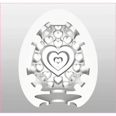 Мастурбатор-яйце Tenga Egg Lovers (Серця) зображення
