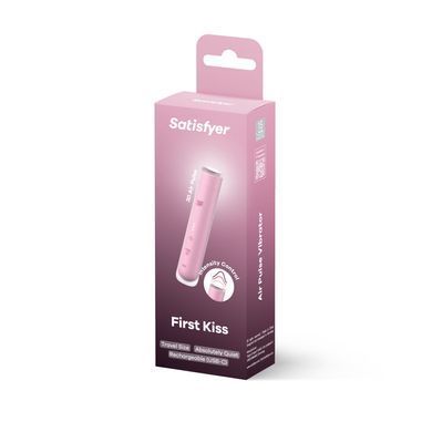 Вакуумний стимулятор Satisfyer First Kiss (технологія 3D Air Pulse) зображення