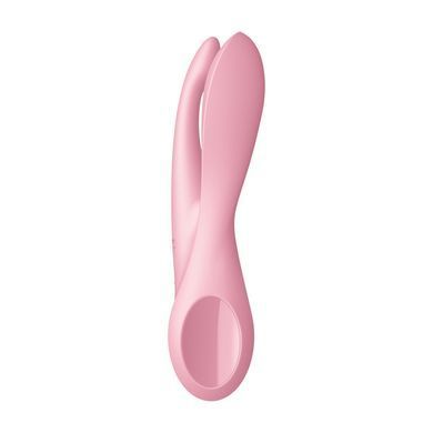 Клиторальный вибратор с тремя пальчиками Satisfyer Threesome 1 Pink картинка