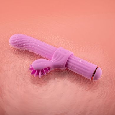 Вібратор для точки G з насадками Otouch Magic Stick S1 Plus Pink (діаметр 3,5 см) зображення