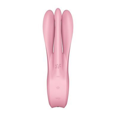 Клиторальный вибратор с тремя пальчиками Satisfyer Threesome 1 Pink картинка