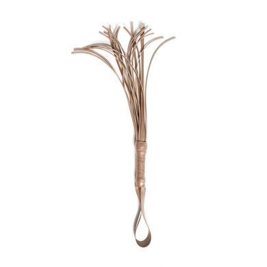 Батіг шкіряний Flogger Art of Sex, бронза зображення