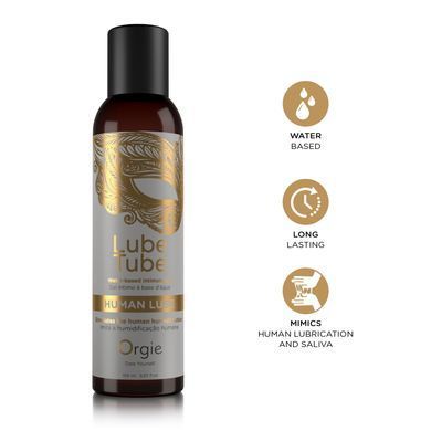 Лубрикант на водной основе Orgie Lube Tube Human Lube, имитация природной смазки (150 мл) картинка