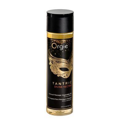 Олія для тантричного масажу Orgie Tantric Divine Nectar, аромат вина та граната (200 мл) зображення