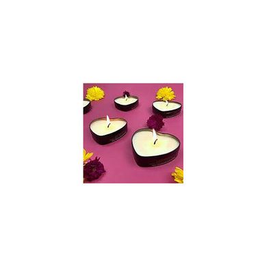 Масажна свічка сердечко Plaisirs Secrets Vanilla Ваніль (35 мл) зображення