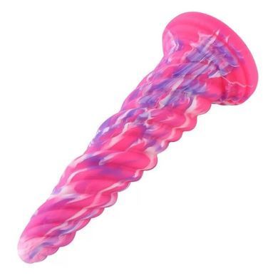 Силіконовий дилдо Hismith Awl Shape Silicone Dildo Monster Series (діаметр 5,9 см) зображення