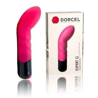 Вибратор для точки G Dorcel Expert G v2 Magenta (на батарейках) картинка
