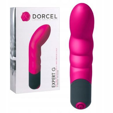 Вибратор для точки G Dorcel Expert G v2 Magenta (на батарейках) картинка
