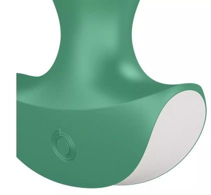 Анальний вібростимулятор-намистини Satisfyer Lolli-Plug 2 green (діаметр 2,9 см) зображення