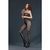 Бодистокинг с имитацией корсета и чулок на ажурной резинке Moonlight Model 02 Black картинка