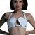 Лиф &ndash; сердце из натуральной кожи Feral Feelings Hearts Bra White картинка