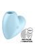 Вакуумний стимулятор - серце з вібрацією Satisfyer Cutie Heart Blue зображення