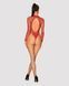 Боди-сетка с длинным рукавом Obsessive B126 teddy red, размер XL/XXL картинка 8