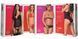 Комплект белья: бюстгальтер, стринги, пояс для чулок Obsessive Lacelove cupless 3-pcs set Red, размер XS/S картинка 10