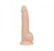 Фалоімітатор реалістичний на присосці Naked Addiction 8&Prime; Silicone Dual Density Dildo Vanilla (діаметр 4,5 см + віброкуля в подарунок) картинка 5