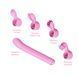 Вібратор для точки G з насадками Otouch Magic Stick S1 Plus Pink (діаметр 3,5 см) картинка 4