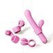 Вібратор для точки G з насадками Otouch Magic Stick S1 Plus Pink (діаметр 3,5 см) картинка 1