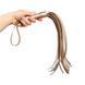 Батіг шкіряний Flogger Art of Sex, бронза картинка 3