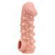 Насадка на член з отвором для мошонки Kokos Cock Sleeve CS 010, розмір L картинка 1