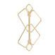 Зажимы для сосков LOCKINK Nipple Clamps Golden картинка 7