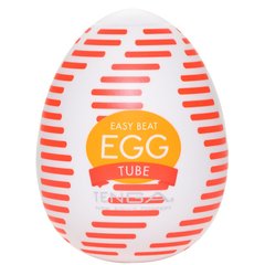 Мастурбатор - яйце Tenga Egg Tube (Поздовжні лінії) зображення
