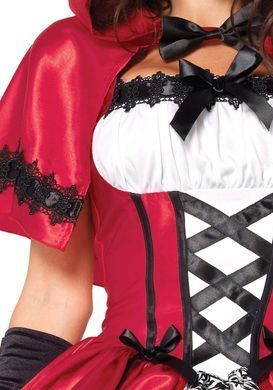 Костюм красной шапочки Leg Avenue Gothic Red Riding Hood, размер L картинка