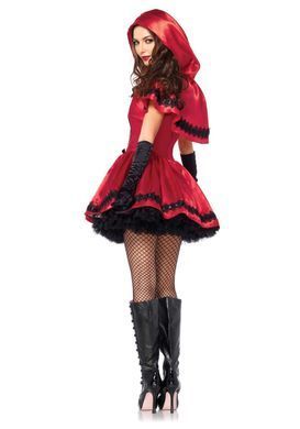 Костюм красной шапочки Leg Avenue Gothic Red Riding Hood, размер L картинка