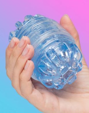 Мастурбатор компактный Fleshlight Quickshot Turbo Blue Ice картинка