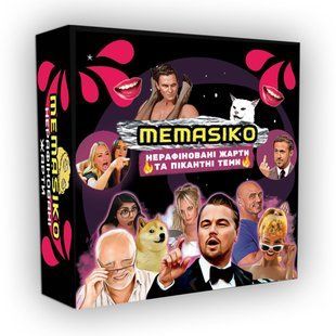 Настільна гра FlixPlay &laquo;MEMASIKO &ndash; нерафіновані жарти та пікантні теми&raquo; 18+ (UA) зображення