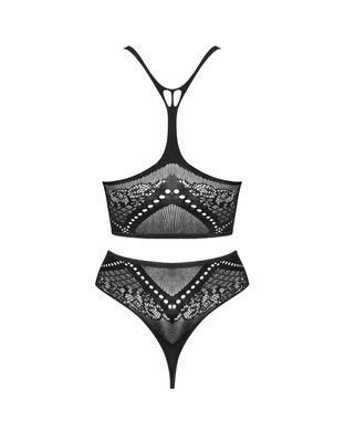 Комплект-сетка с доступом Obsessive K103 top & panties, размер S/M/L картинка