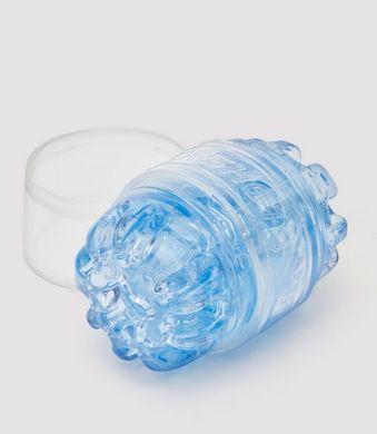 Мастурбатор компактный Fleshlight Quickshot Turbo Blue Ice картинка