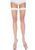 Панчохи у сітку Leg Avenue Fishnet Thigh Highs OS White зображення