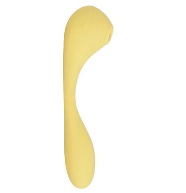 Вакуумный вагинально-клиторальный смарт стимулятор Magic Motion Bobi Yellow (диаметр 3,3 см) картинка