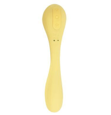 Вакуумный вагинально-клиторальный смарт стимулятор Magic Motion Bobi Yellow (диаметр 3,3 см) картинка