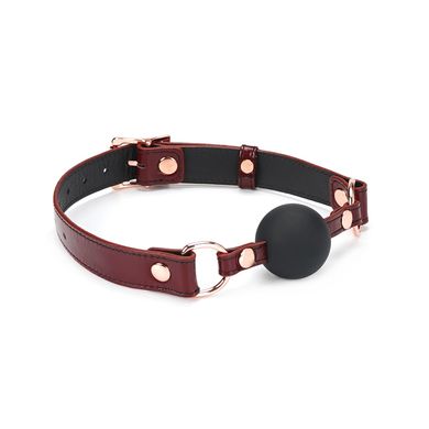 Силиконовый кляп Liebe Seele Wine Red Ball Gag (диаметр 4,3 см) картинка